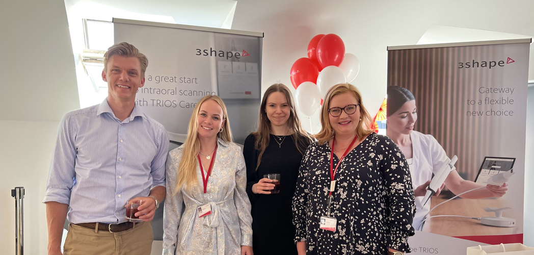 3Shape members at promotional event